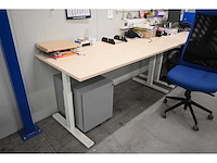 Meroni slinger verstelbaar bureau inclusief bureaustoel - afbeelding 2 van  5