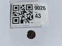 Merovingers davidster, herstal, munt, 7e eeuw - afbeelding 1 van  6