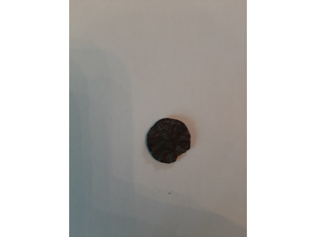 Merovingers davidster, herstal, munt, 7e eeuw - afbeelding 3 van  6
