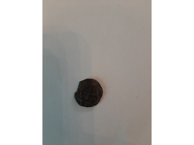 Merovingers davidster, herstal, munt, 7e eeuw - afbeelding 5 van  6