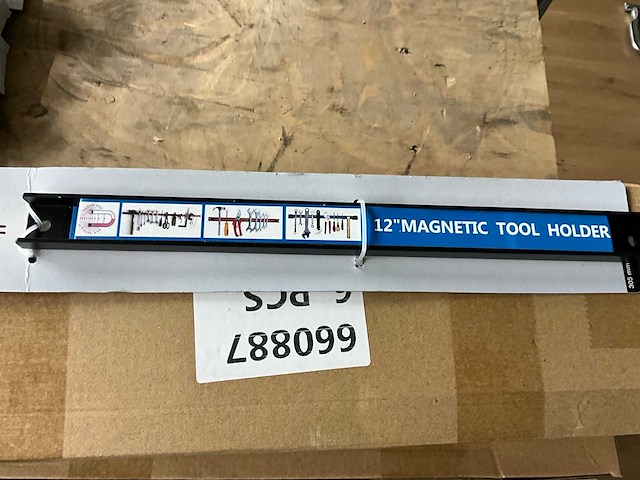 Merox 30 cm magnetische gereedschapshouder (6x) - afbeelding 2 van  2
