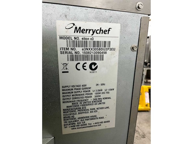 Merry chef eikon e3 high speed oven - afbeelding 7 van  7
