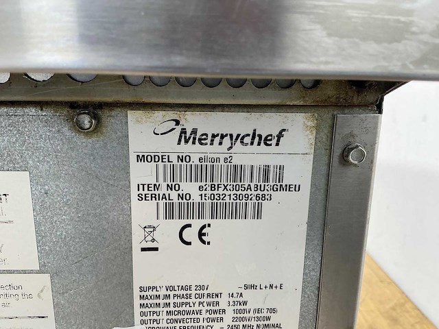 Merrychef - eikon 2 - high speed oven - afbeelding 7 van  7