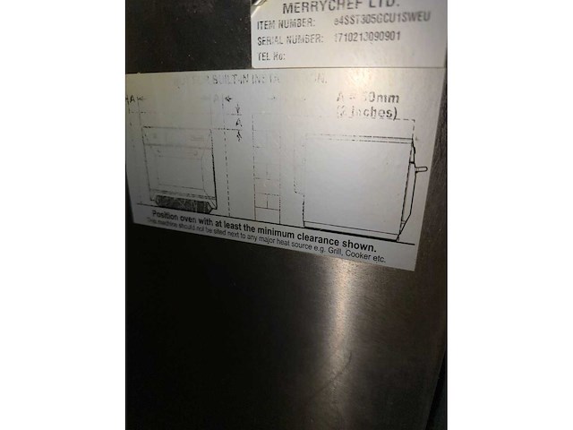 Merrychef turbo oven - afbeelding 3 van  5