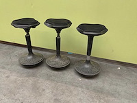 Merryfair verstelbare ergonomische kruk (3x) - afbeelding 1 van  4