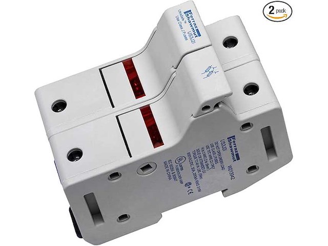 Mersen us3j3l zekeringhouder 30a (2x) - afbeelding 1 van  3