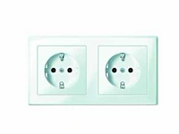 Merten - m-smart - meg2328-1419 - wandcontactdoos 2-voudig (10x)