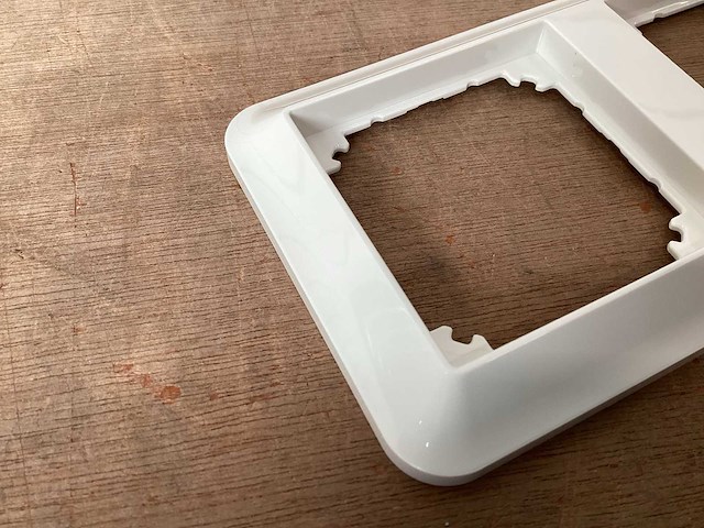 Merten afdekraam drievoudig wit (130x) - afbeelding 2 van  4