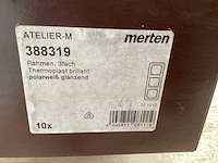 Merten afdekraam drievoudig wit (130x) - afbeelding 4 van  4