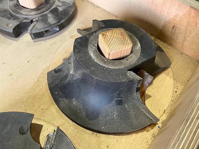 Mesblok freesmachines (4x) - afbeelding 5 van  5