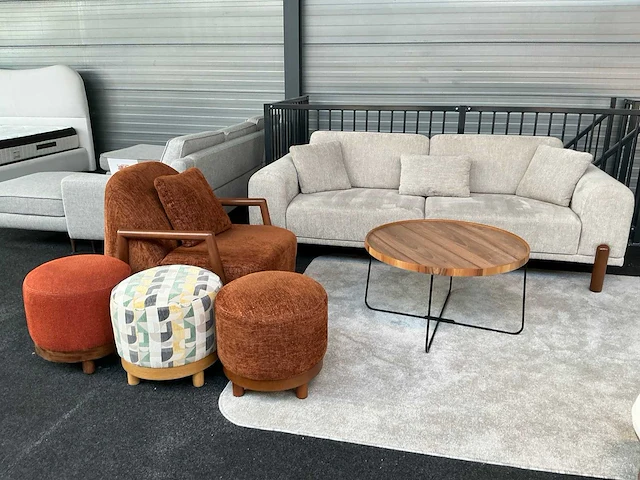 Mesey soft bankstel en stoel - afbeelding 1 van  8