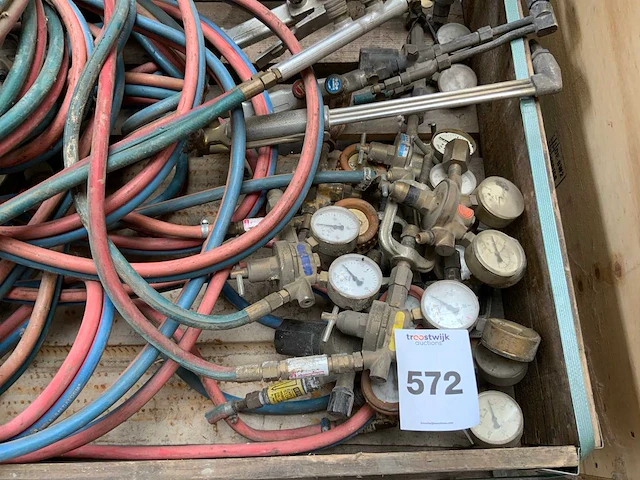Messer griesheim autogeen snij-installatie - afbeelding 1 van  2