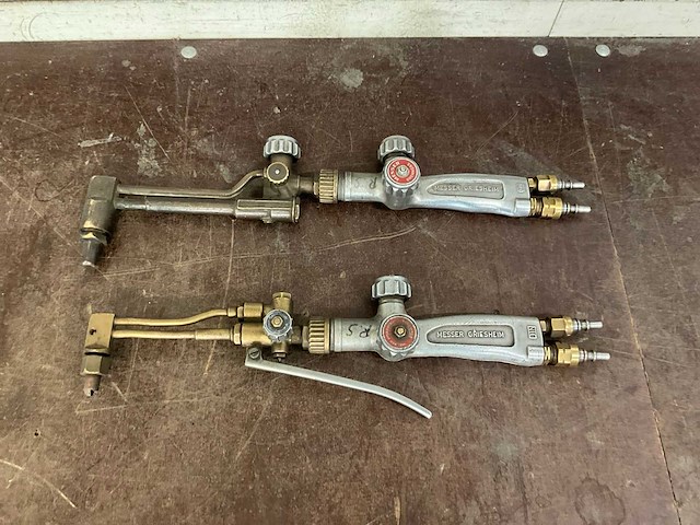 Messer griesheim diverse lasbranders (2x) - afbeelding 1 van  4