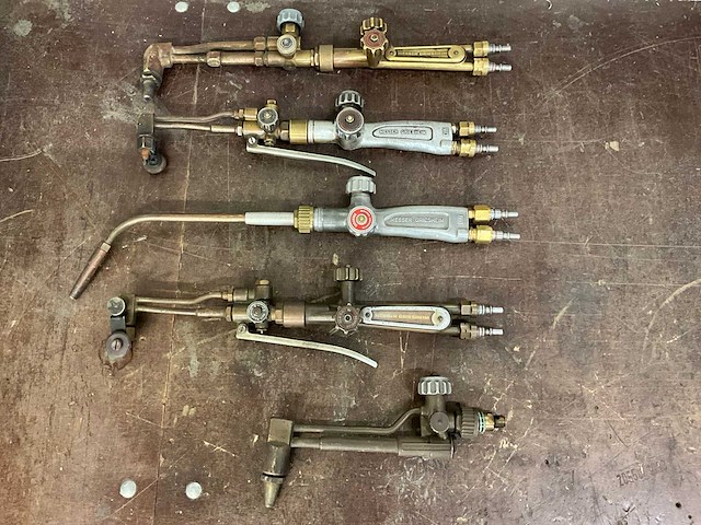 Messer griesheim diverse lasbranders (5x) - afbeelding 1 van  5