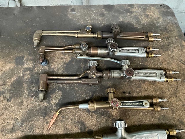 Messer griesheim diverse lasbranders (5x) - afbeelding 2 van  5