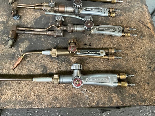 Messer griesheim diverse lasbranders (5x) - afbeelding 4 van  5