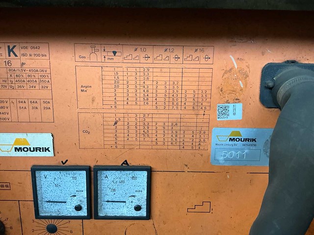 Messer griesheim euromast 16 mig lasapparaat - afbeelding 2 van  11