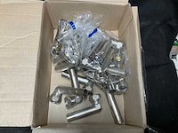 Messing aansluit knie (40x) - afbeelding 1 van  2