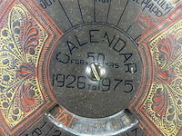 Messing eeuwigdurende kalender - afbeelding 3 van  5