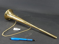 Messing hoorn - afbeelding 1 van  5