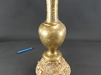 Messing kan met gedreven decor - afbeelding 2 van  5