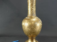 Messing kan met gedreven decor - afbeelding 3 van  5