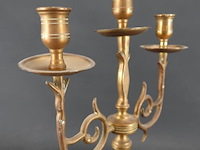 Messing kandelaber - afbeelding 3 van  5