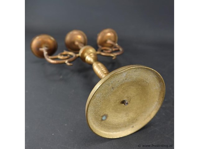 Messing kandelaber - afbeelding 5 van  5