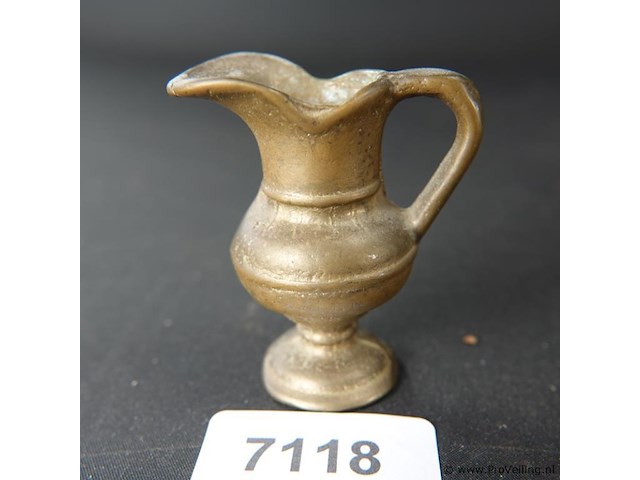 Messing kannetje - afbeelding 1 van  3