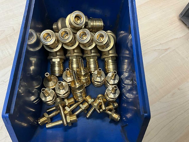 Messing luchtkoppeling - afbeelding 2 van  3