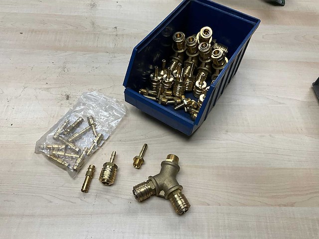 Messing luchtkoppeling - afbeelding 3 van  3