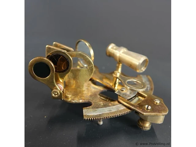 Messing sextant - afbeelding 2 van  5