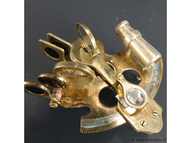 Messing sextant - afbeelding 3 van  5