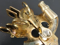 Messing sextant - afbeelding 3 van  5
