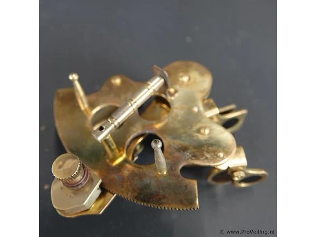 Messing sextant - afbeelding 4 van  5