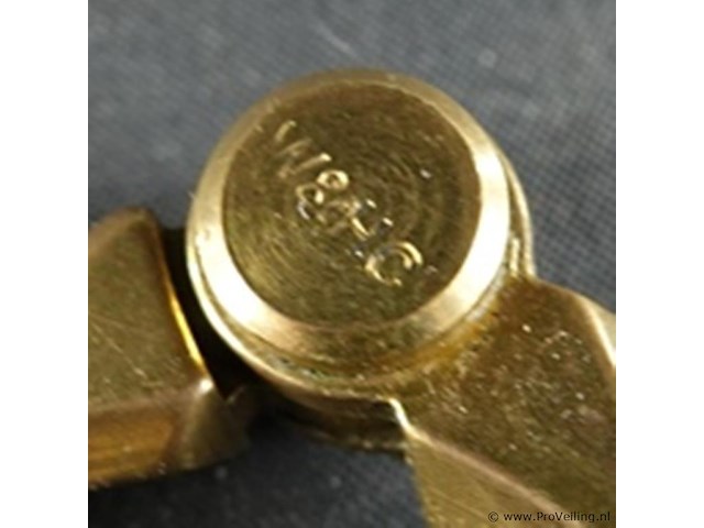 Messing steekpasser met ronde kop - afbeelding 5 van  5