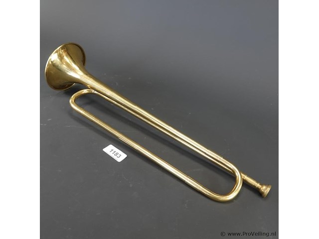 Messing trompet - afbeelding 1 van  5