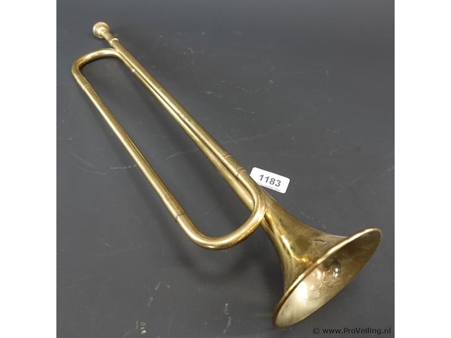 Messing trompet - afbeelding 3 van  5