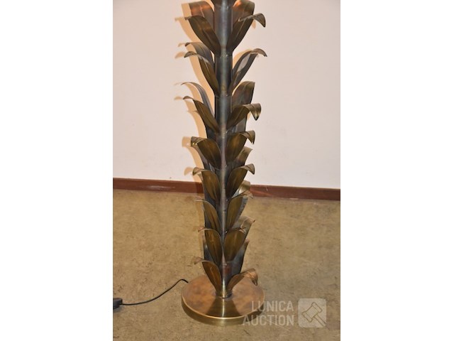 Messing vloerlamp - afbeelding 3 van  5
