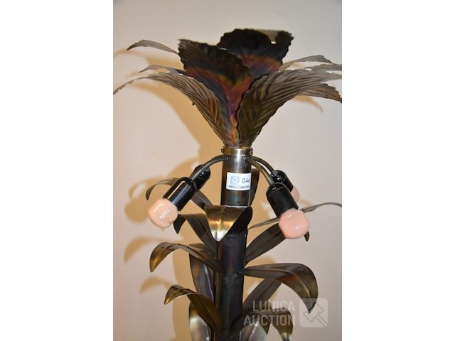 Messing vloerlamp - afbeelding 5 van  5