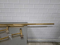 Messing voetensteunset ten behoeve van een bar - afbeelding 3 van  5