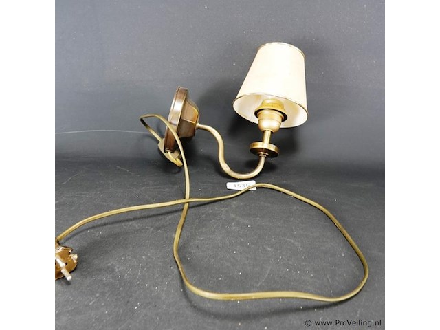 Messing wandlamp - afbeelding 1 van  5