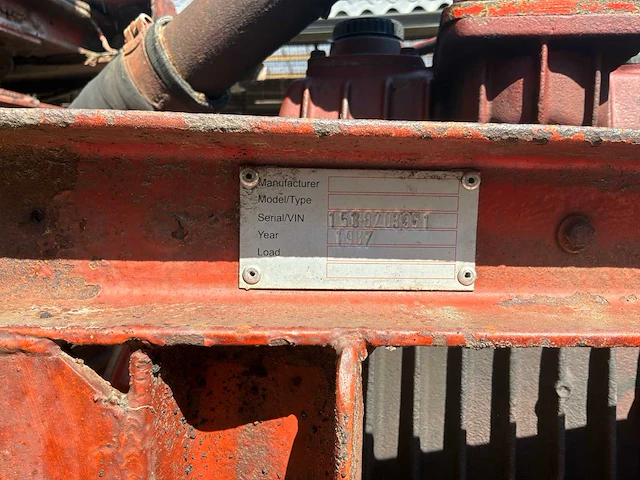 Mest tank / trailer 30m3 - 1987 - zelfbouw - afbeelding 14 van  25