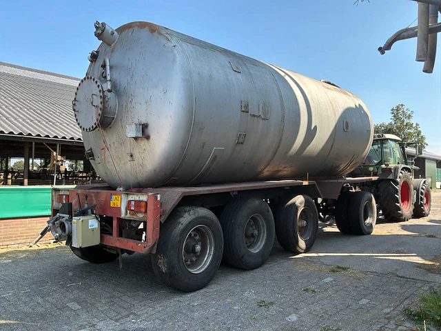 Mest tank / trailer 30m3 - 1987 - zelfbouw - afbeelding 20 van  25