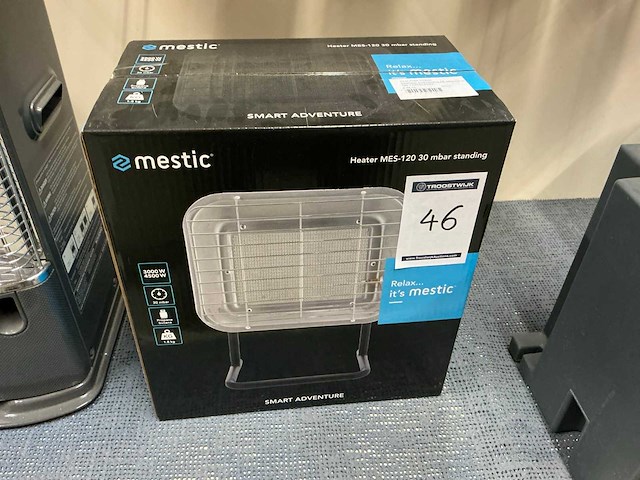 Mestic mes-120 straalkachel - afbeelding 2 van  3