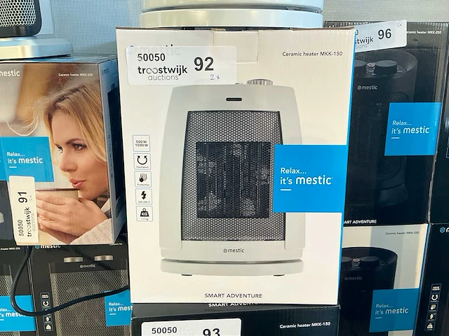 Mestic mkk-150 elektroheater (2x) - afbeelding 3 van  3