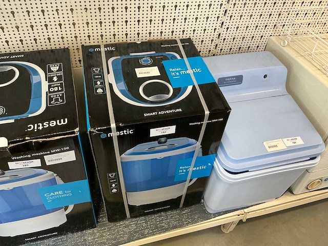 Mestic mw-100 camping wasmachine - afbeelding 1 van  3