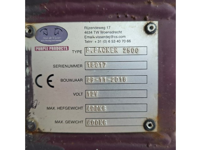 Mestklem, p.packer, 2500, 2018 - afbeelding 2 van  10