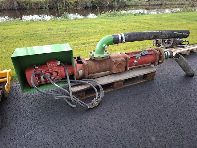 Mestpomp met hydro motor - afbeelding 1 van  10