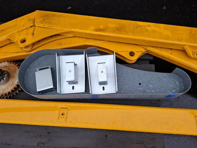 Mestslanghaspel in onderdelen - afbeelding 3 van  5